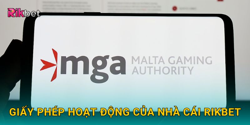 Trang chủ 6 Giấy phép hoạt động của nhà cái Rikbet